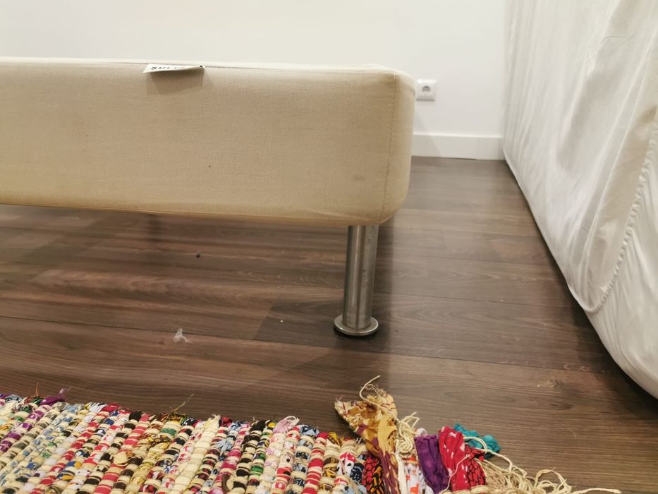 Estrado sommier forrado IKEA 140x200