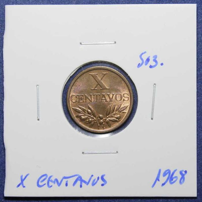 Moeda X Centavos 1968 SOBERBA