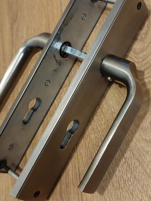 Szyld Schaffner klamka drzwi zewnętrznych zamka górnego