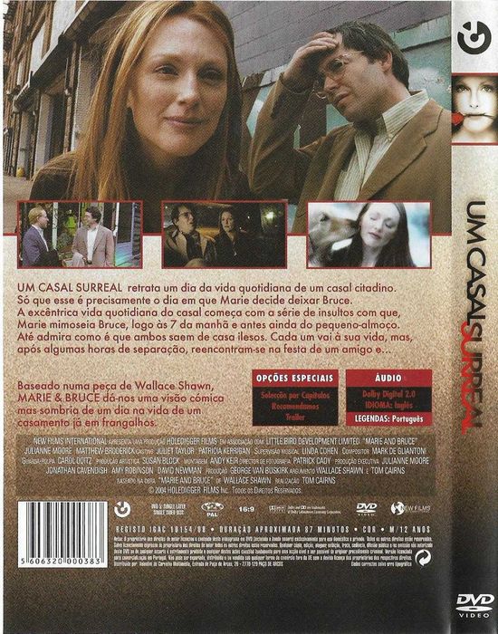 Um Casal Surreal - - - Filme - - - - - DVD