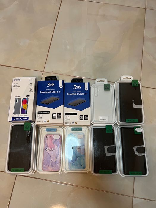 Чохли до телефонів, захисне скло Motorola Moto e13 Samsung A23 A14