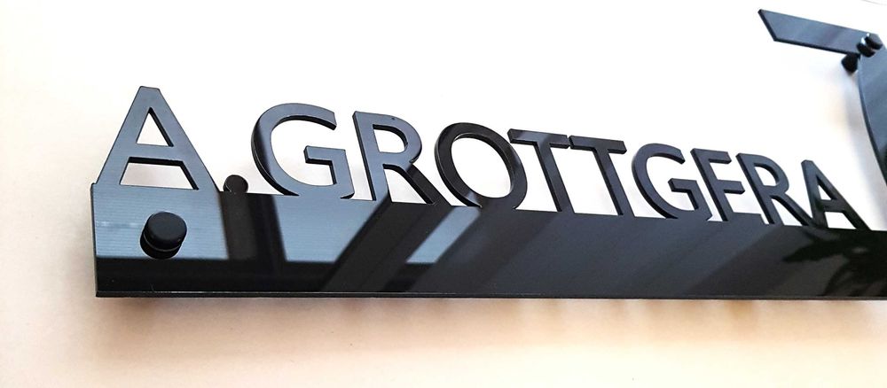 Numer domu ulica personalizowane