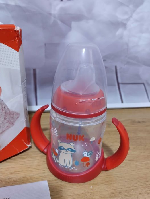 NUK First Butelka dla niemowląt 6-18 m 150ml niekapek