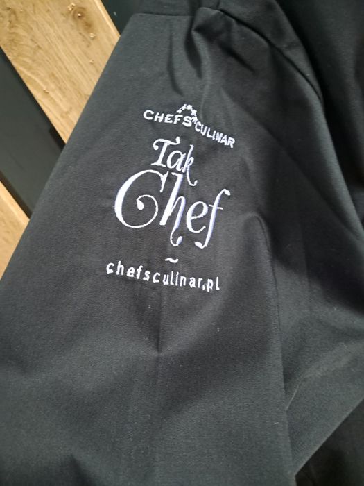 Kitel kucharski damski L  Chefs Culinar zapaska gratis