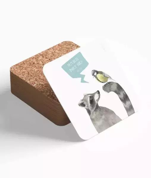 Podstawka Korkowa - Przyjaciel Dobrze Radzi. Nowy Produkt