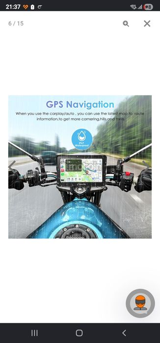 Carpuride 702 /car play para moto