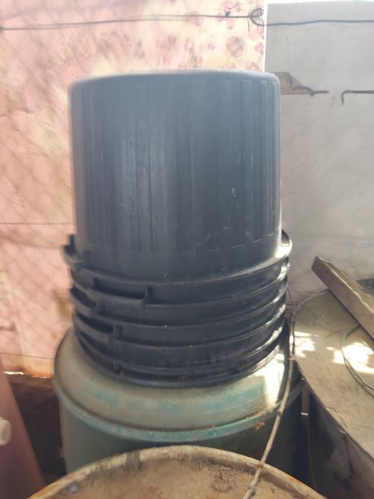 Dornas baldes e esmagador elétrico