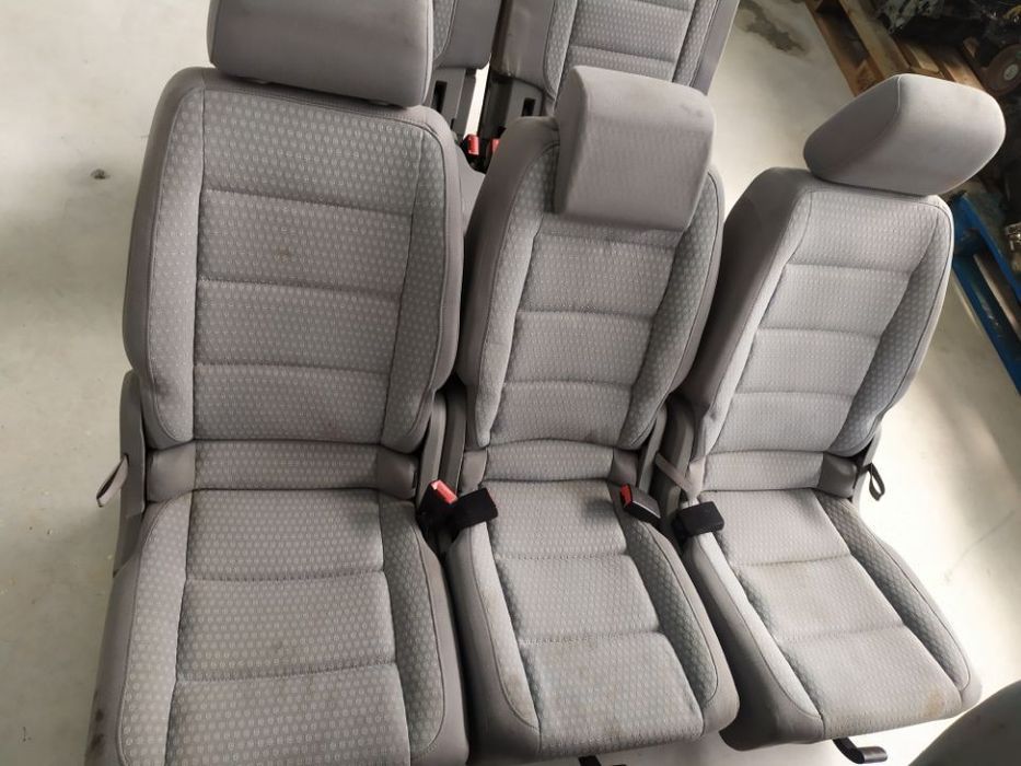CONJUNTO DE BANCOS VOLKSWAGEN TOURAN I 7 LUGARES