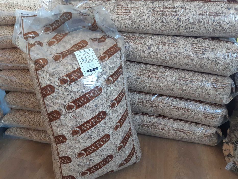 zrębki wędzarnicze olchowe