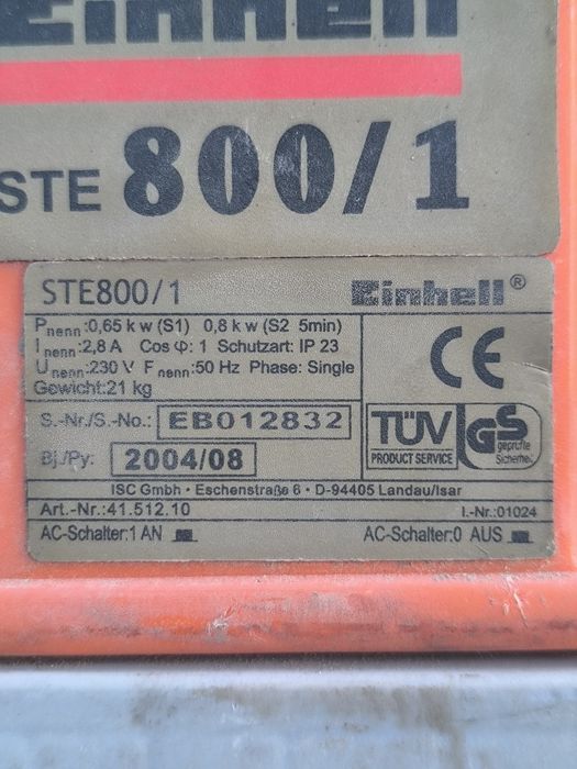 Генератори Einhell 0.8 kw