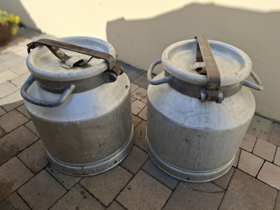 Duże kanki bańki na mleko