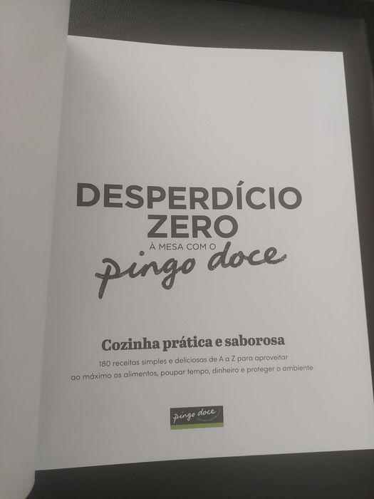 Livros de receitas Pingo Doce
