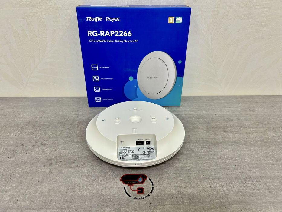 ХІТ wifi 6 Ruijie PoE гигабитная точка доступа в офис дом потолочная