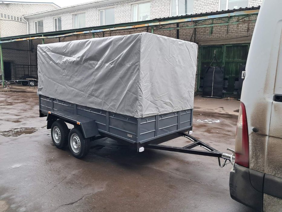 Причіп двухосний