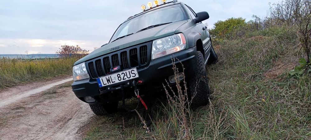 jEEP GRAND CHEROKEE ZJ 4.0 1999r 4x4hAK wyciągarka wARN zamienię na 5.7