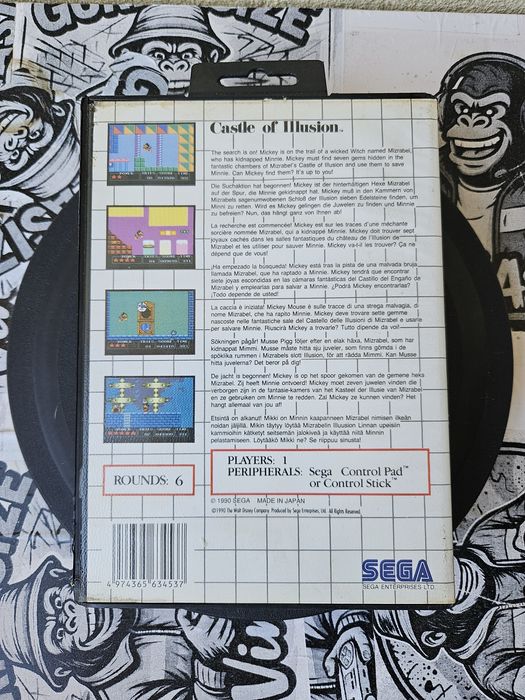 Castle of Illusion Starring Mickey Mouse | SEGA Master System | 1990