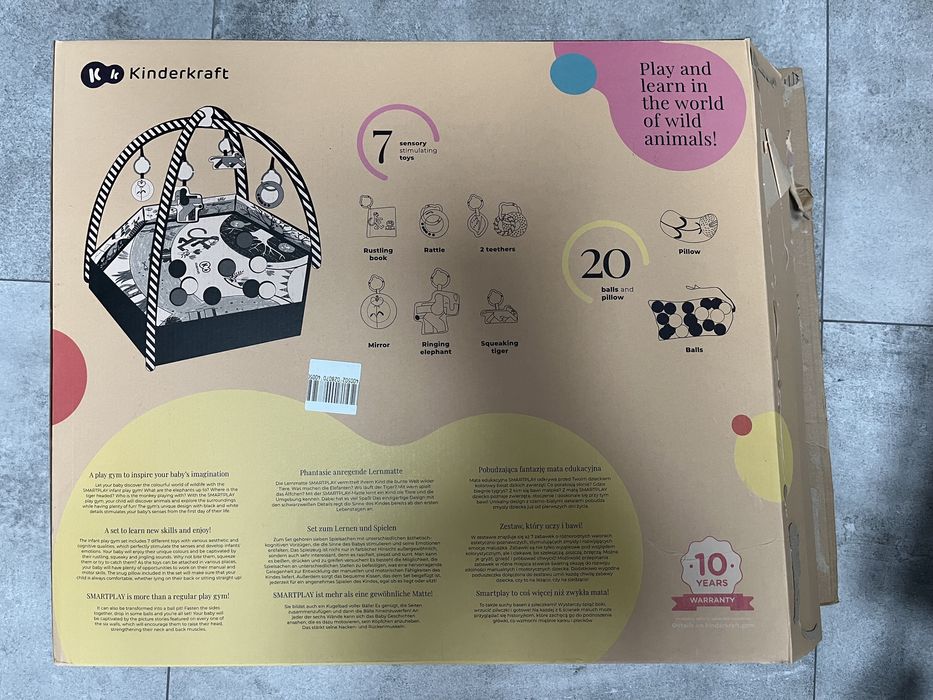 Mata edukacyjna Kinderkraft SmartPlay