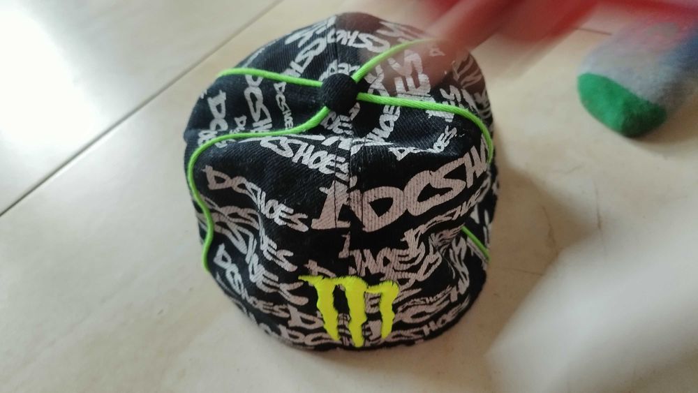 czapka z daszkiem monster energy