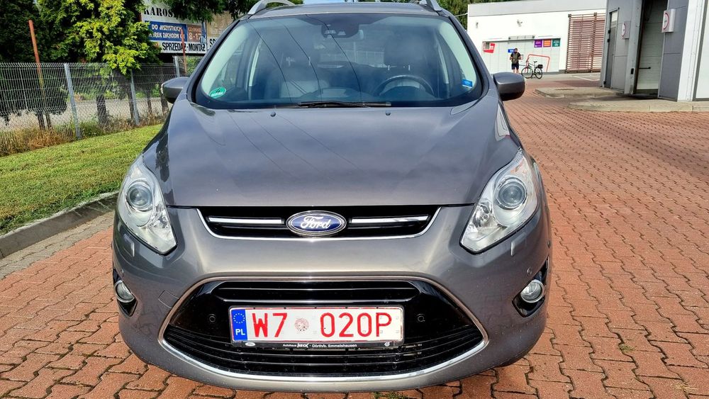 Ford Grand C-MAX 2,0 TDCi 140 KM*Euro 5*TITANIM*2xCzujniki*Bixsenon*Kamera*7osób*.