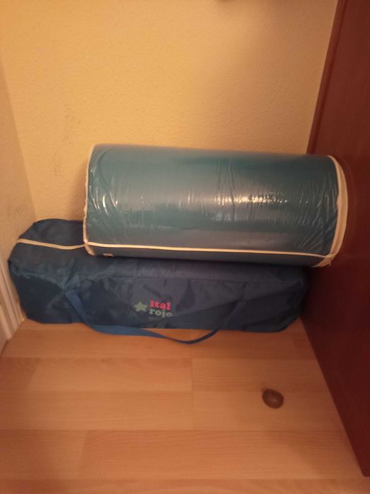 Cama viagem bebe + colchao