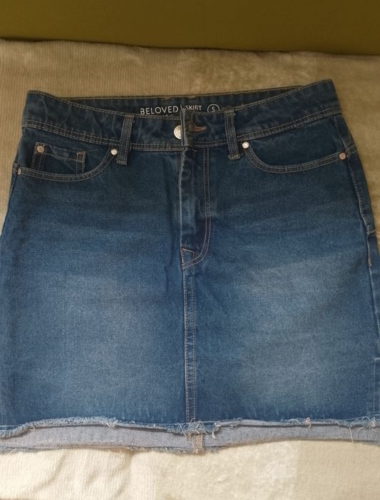 Spódnica jeansowa mini