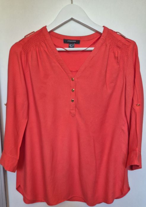 Czerwona koszula/bluzka w r. 40