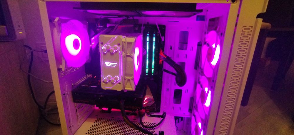 Komputer gamingowy, ryzen72700x,Rx6500,16gb, 1500gb ssd