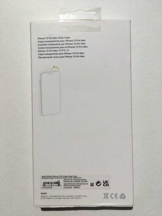 чехол MM2Y3ZE/A Clear Case MagSafe Apple Iphone 13 Pro Max оригинал