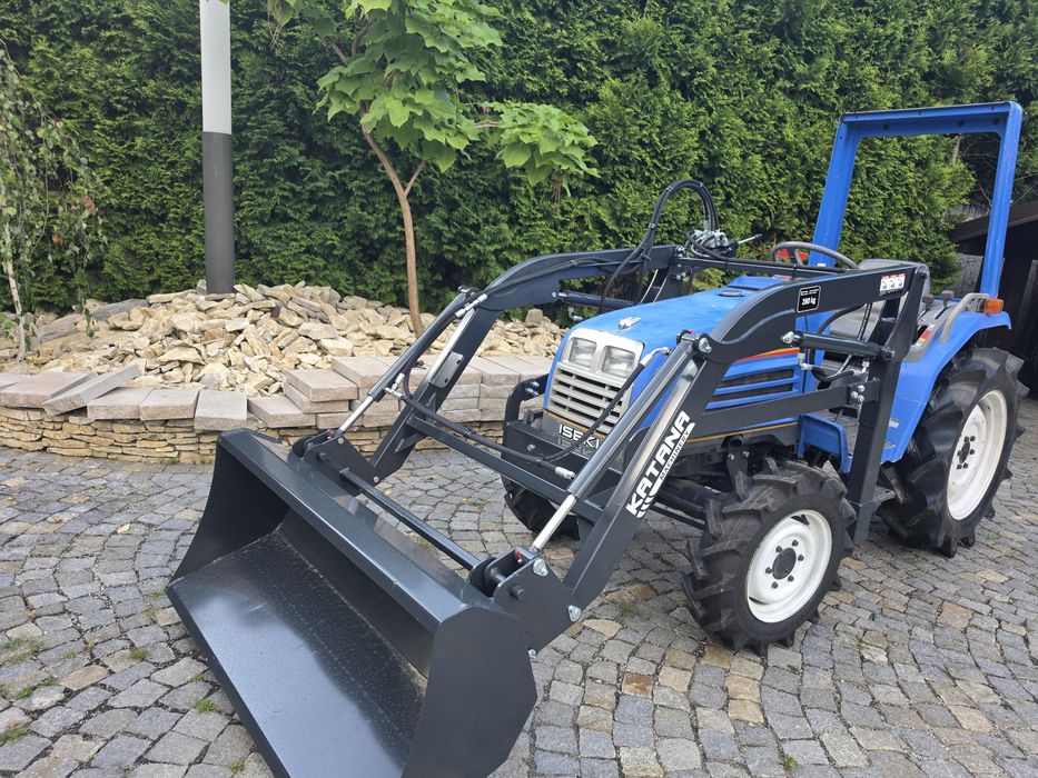 Iseki sial 21 3 cylindry diesel mini traktorek ogrodniczy 4x4