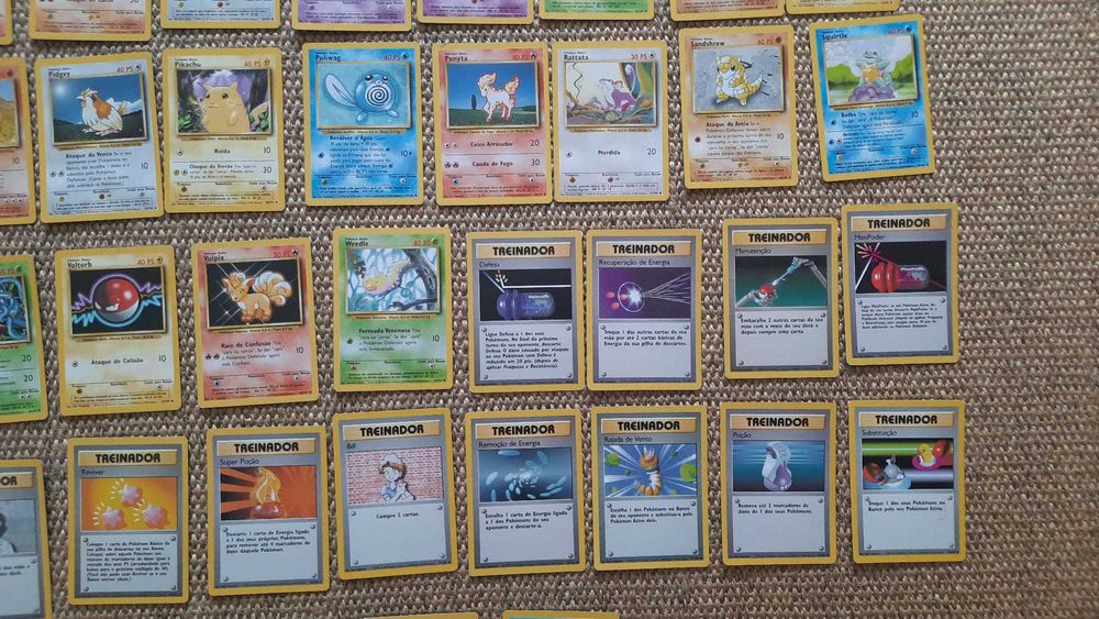 Cartas Pokémon Base Set WOTC - Português Mint / Near Mint - Comuns & Incomuns