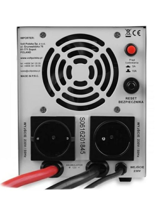 ДБЖ Volt Polska SINUS PRO 850 W 12/230 500/850Вт AGM, GEL,