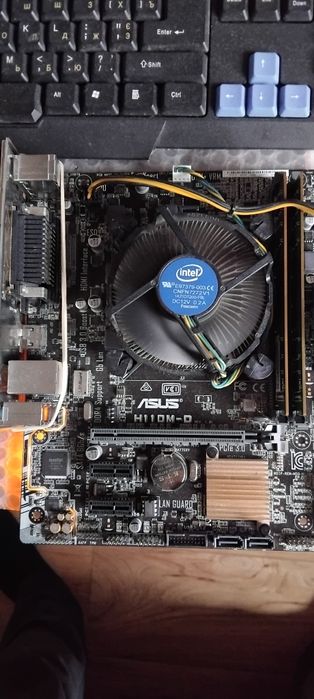 ІГРОВИЙ КОМПЛЕКТ ПК | ASUS H110D + Core i3-6100 + 8GB DDR4 Гарантія