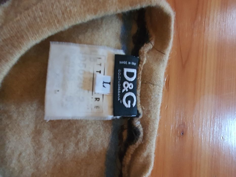 Sweter wełniany D&G (Dolce&Gabbana)