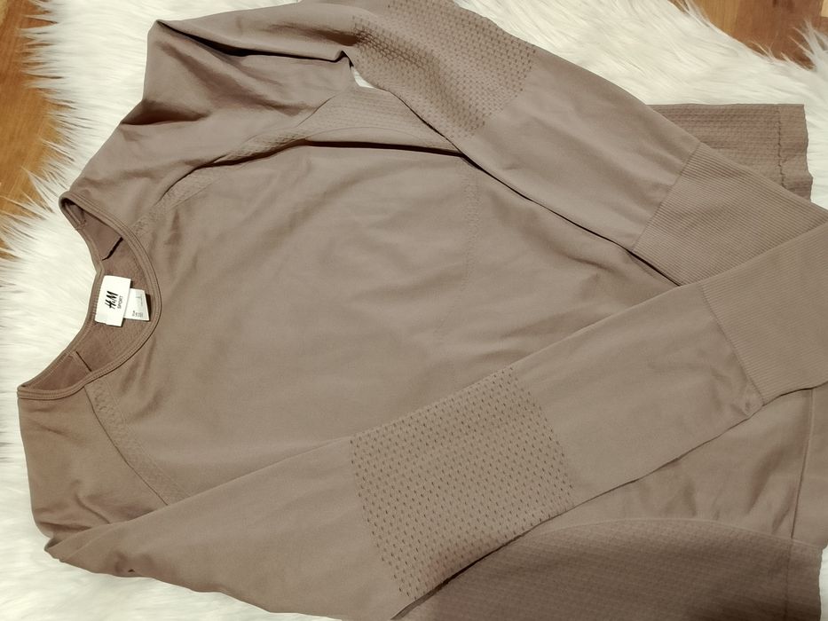 Brązowa Bluza sportowa damska