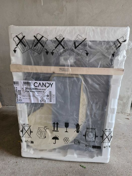 Suszarka Candy RapidO RO4 H7A2TCERX-S Slim 46,5cm 7kg Zdalne sterowanie