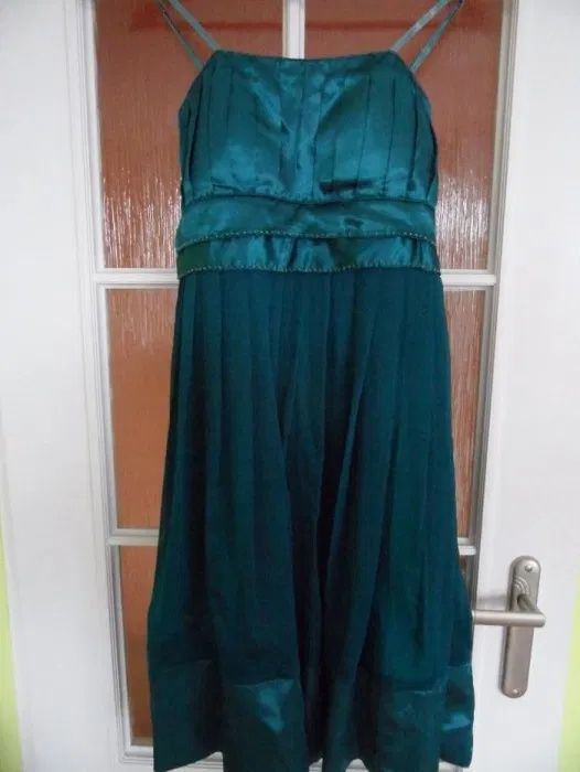 Sukienka 36 S, kolor turkus