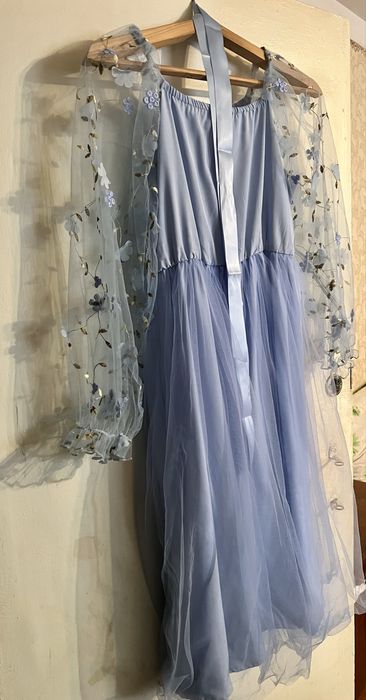 Ніжно-блакитна сукня для дівчинки Р.140–145 см