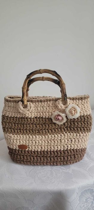 Torebka damska ze sznurka