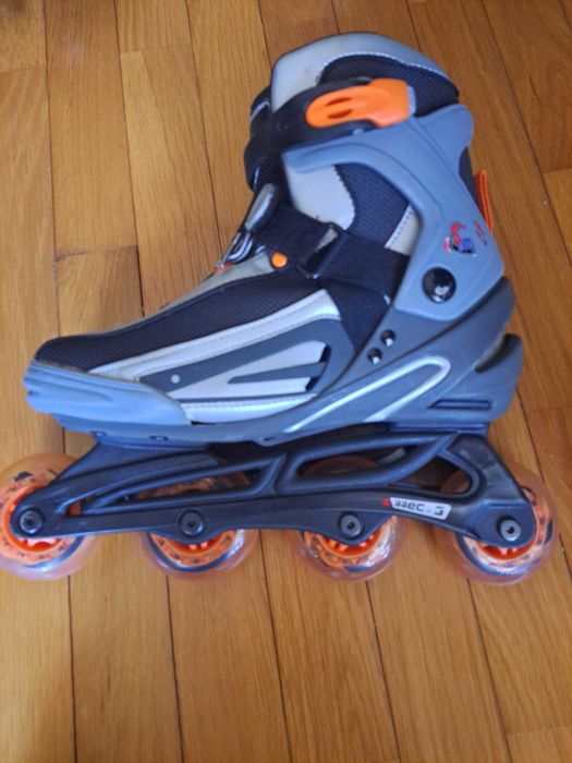 Conjunto patins e acessórios