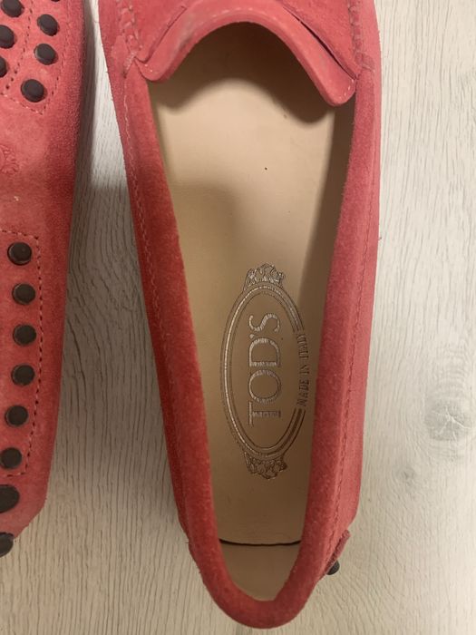 Рожеві макасини TODS