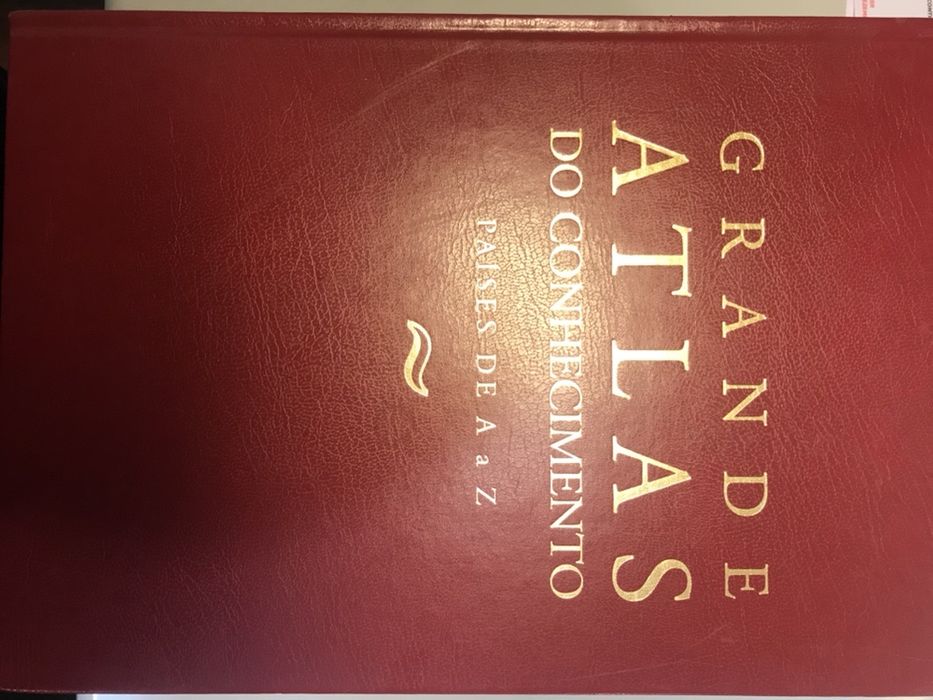 Enciclopédia/Coleção Grande Atlas do Conhecimento - excelente estado