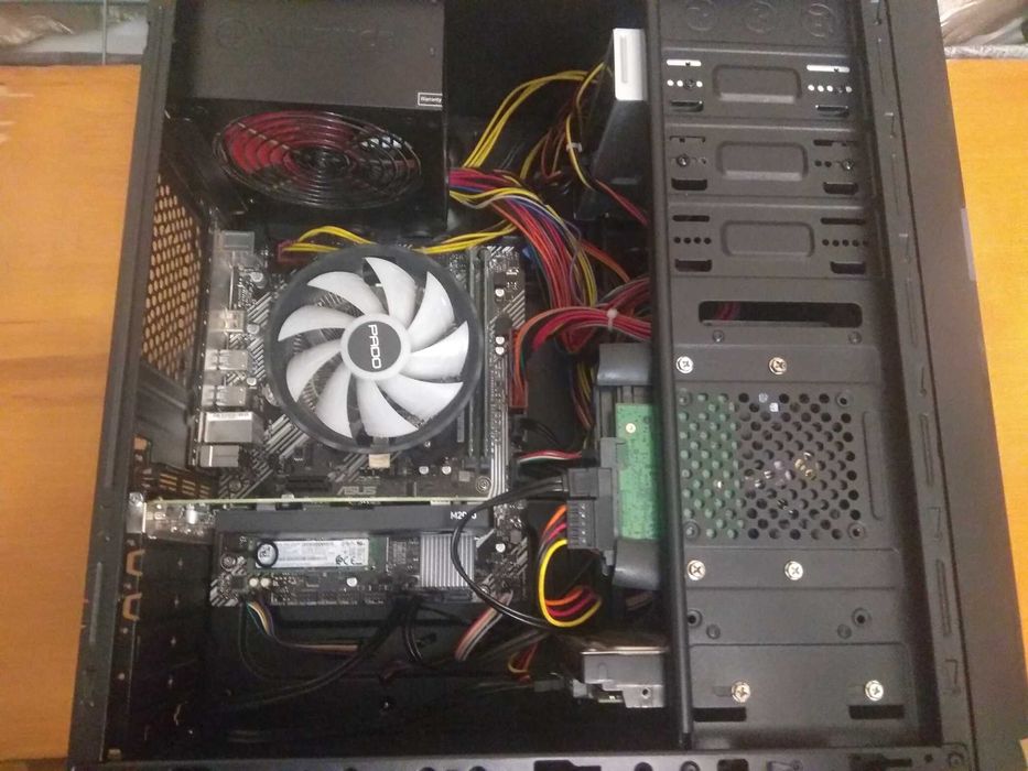 Системный блок AM4/RYZEN 5 2600/DDR4 32 Gb/M.2 NVMe 128 Gb/HDD 1 Tb