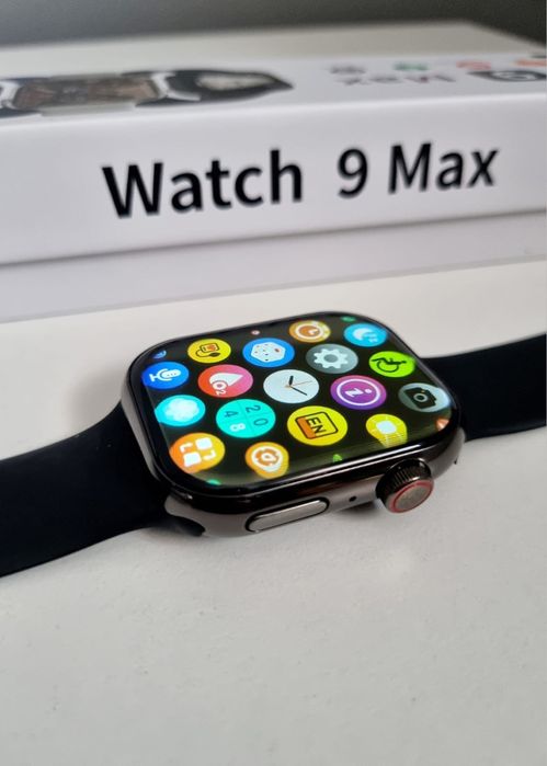 Smartwatch 9 MAX czarny