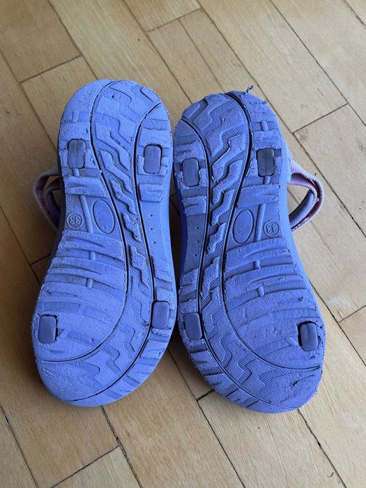 Buty sandały Sprandi nr 33 fioletowe