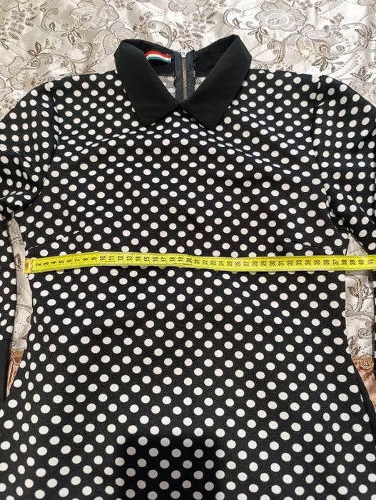 Туніка в горох подовжена