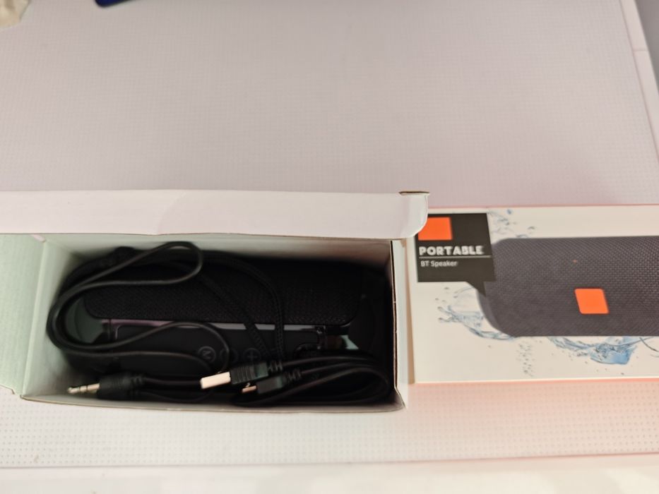 Coluna Bluetooth Portátil TG117 - Nova na Caixa (Preta)