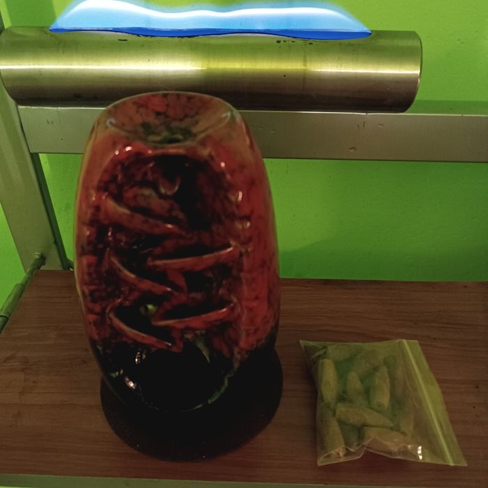 Kominek ceramiczny wodospad na kadzidło