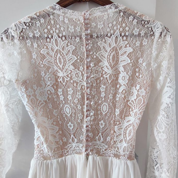 Suknia ślubna rustykalna/boho