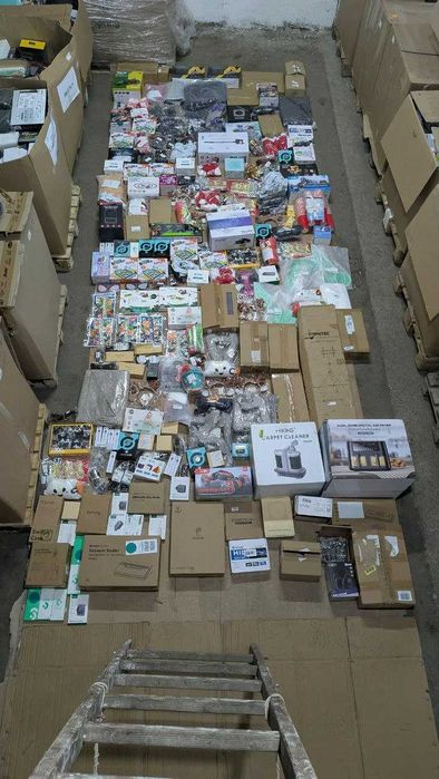 Стокові товари для дому – ідеально для перепродажу! Мікс палета! 165кг