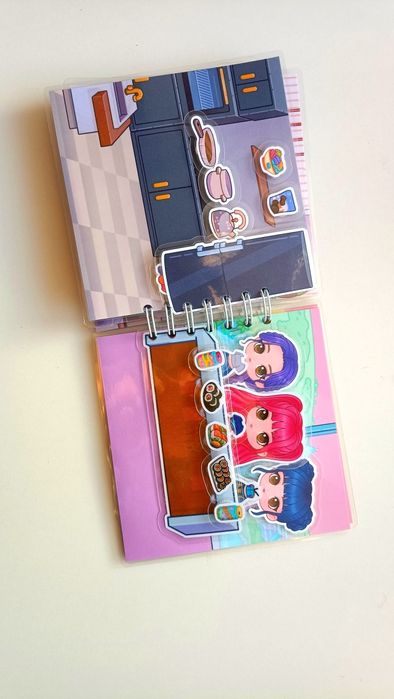 Альбом на липучках К- РОР Ляльки